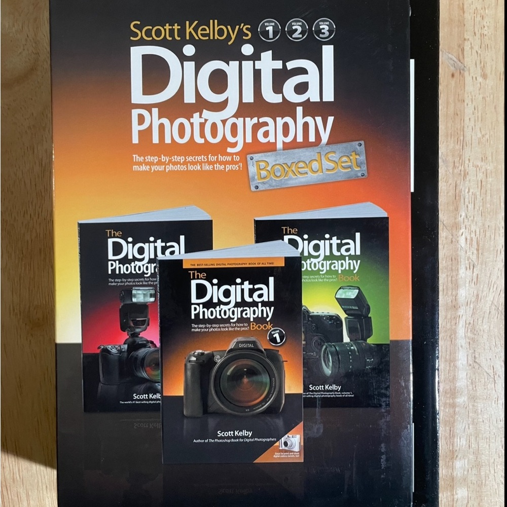 Digital Photography Boxed Set Scott Kelby 1-4 Great Condition #Art #Collectible